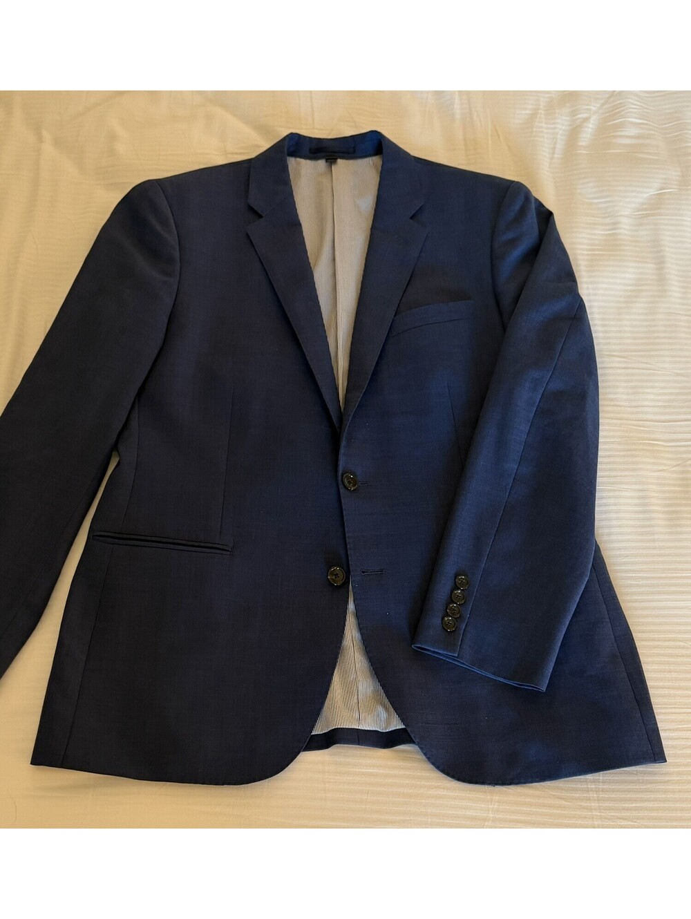 J Crew Ludlow Tollegno 1900 Italian Wool Jacket 42R Navy Sport Coat Blazer